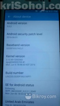 Samsung Galaxy Grand Prime Ram 1 Rom 8 (Used)